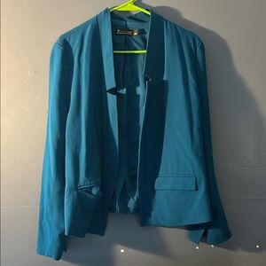 Teal Blazer